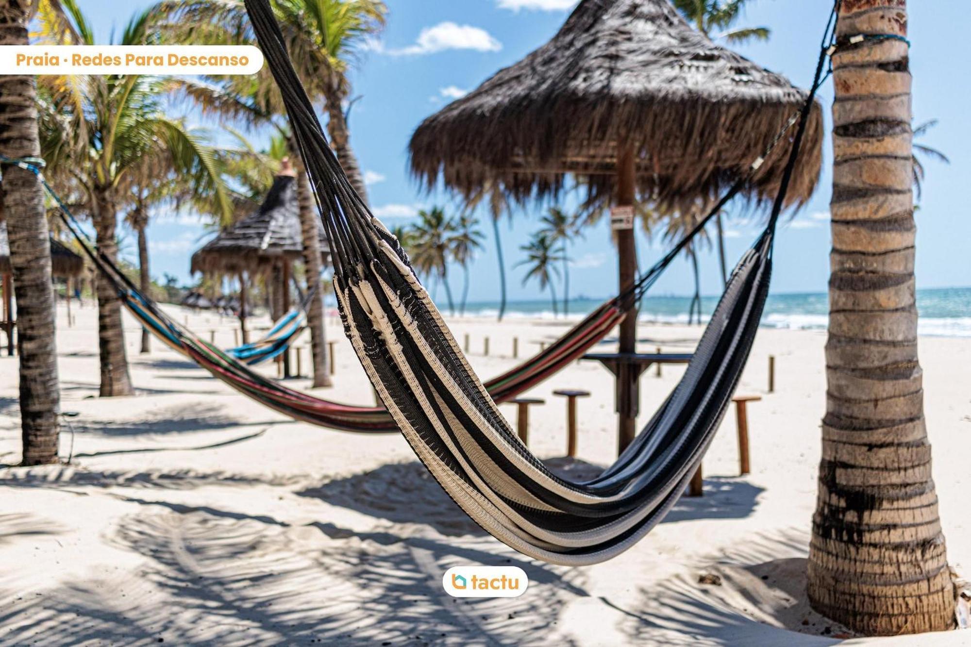 Apto Com Linda Varanda No Vg Sun Cumbuco Por Tactu Exteriör bild